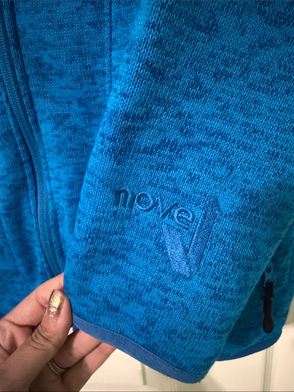 Crivit Blue Full-Zip Jacket - Picture 3 of 5